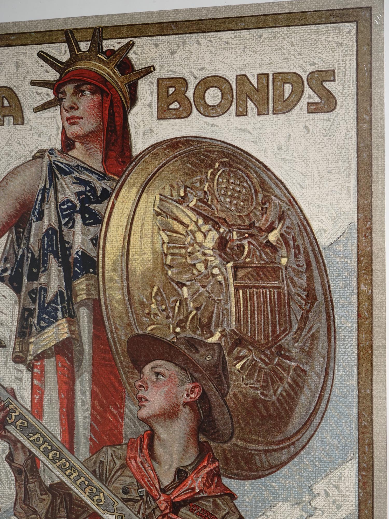 USA BONDS WEAPONS FOR LIBERTY POSTER LEYENDECKER PIC-2